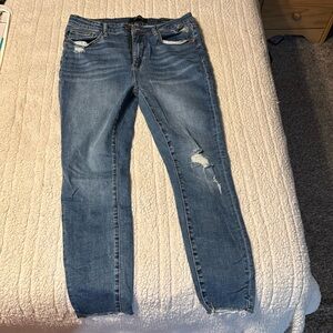 Judy Blues Skinny Fit Distressed Jeans